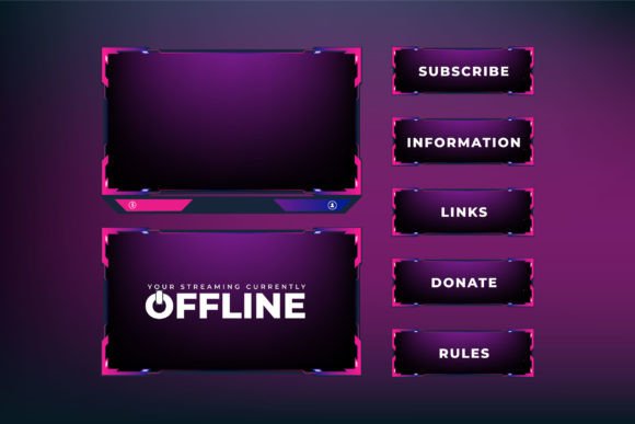 Download Streaming Overlay for Online Gamers - Online Collection