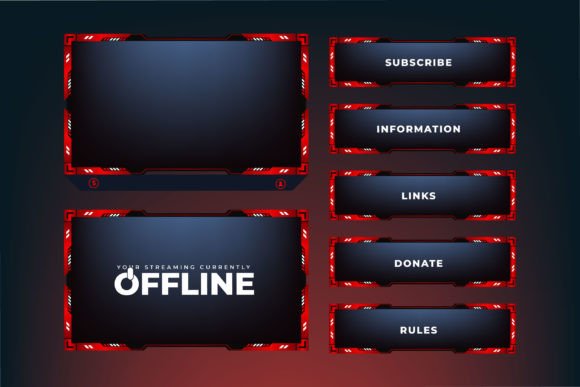 Download Online Gaming Broadcast Screen Panel - Online Collection